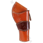 Triple K: Deluxe Rooster Cogburn Two-Tone Cross Draw Holster 5 1/2"
