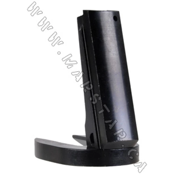 Fully Machined Mag Funnel with Smooth (1911A1) flat main spring housing blued finish