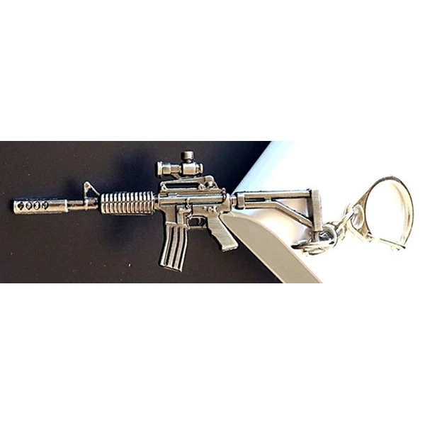 Metallic M4 Keychain