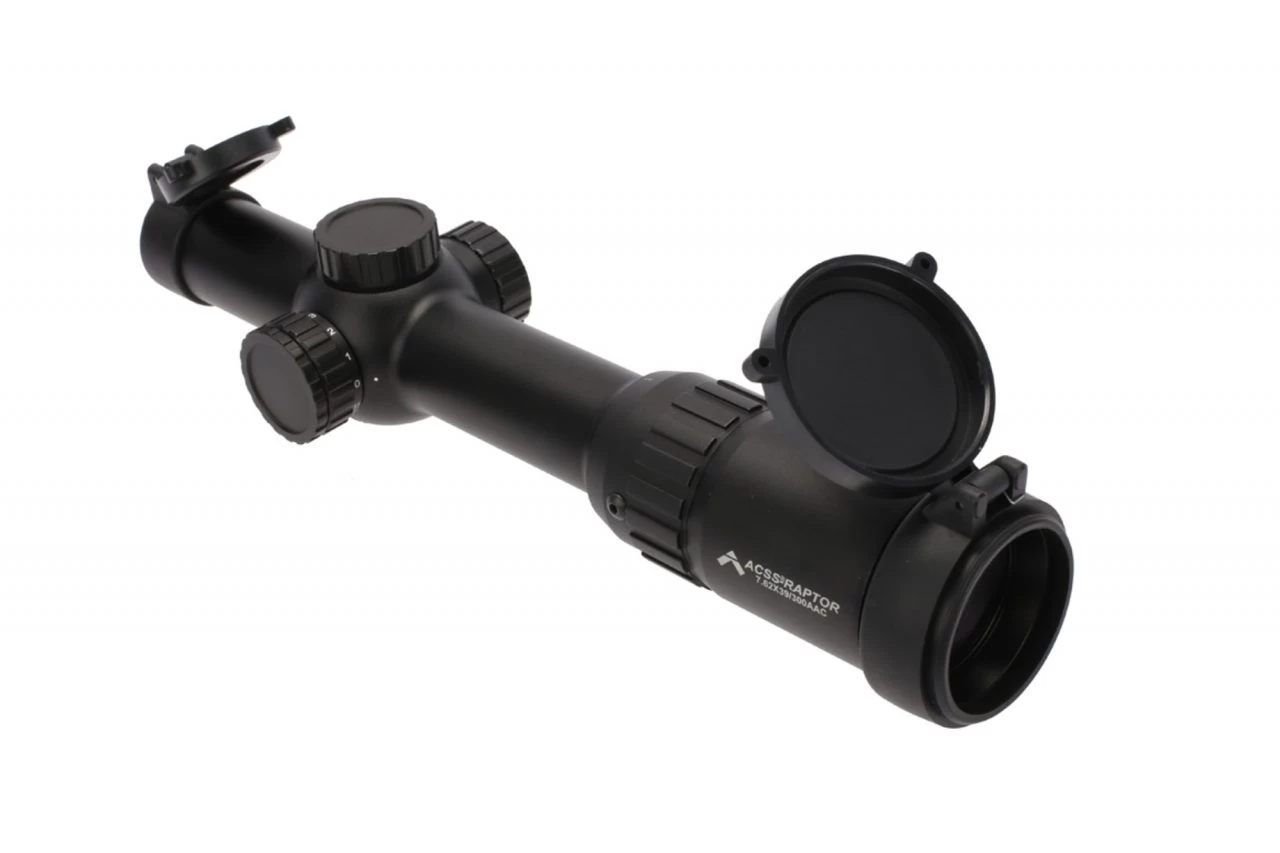 Primary Arms 1-6X24mm FFP Rifle Scope – Illuminated ACSS Raptor 7.62x39mm / 300BLK Reticle