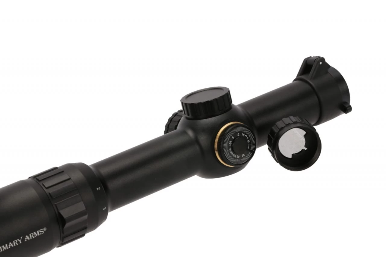 Primary Arms 1-6X24mm FFP Rifle Scope – Illuminated ACSS Raptor 7.62x39mm / 300BLK Reticle