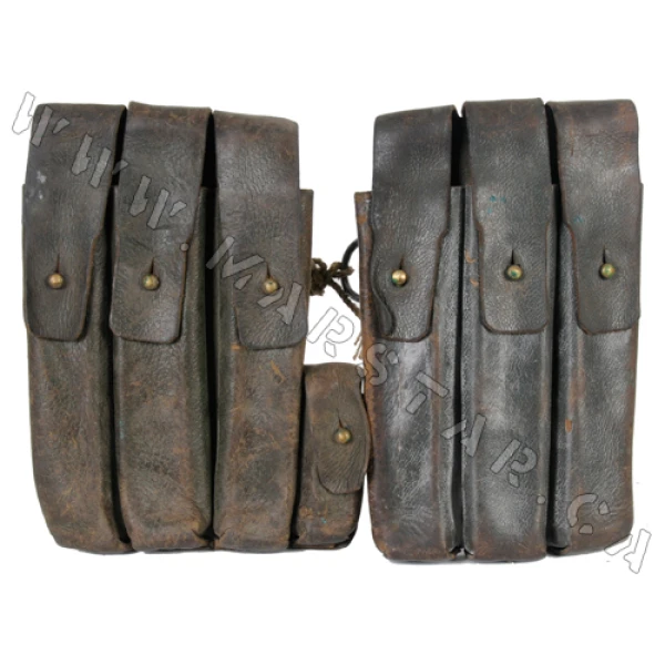 MP-38u40 Brown Leather Magazine Pouch (Set)