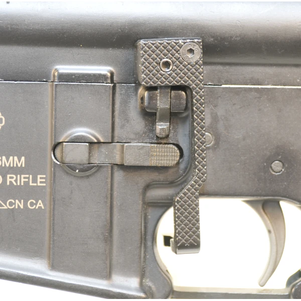 AR-15 extended bolt catch release lever