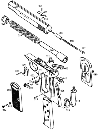 Browning 1910 Parts