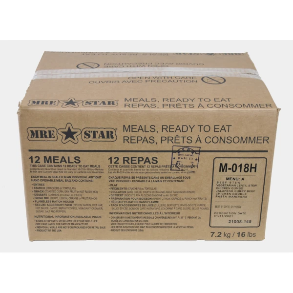 MRE Star - 12 Meals