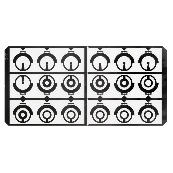 18 tunnel sight inserts set for muzzle loading guns