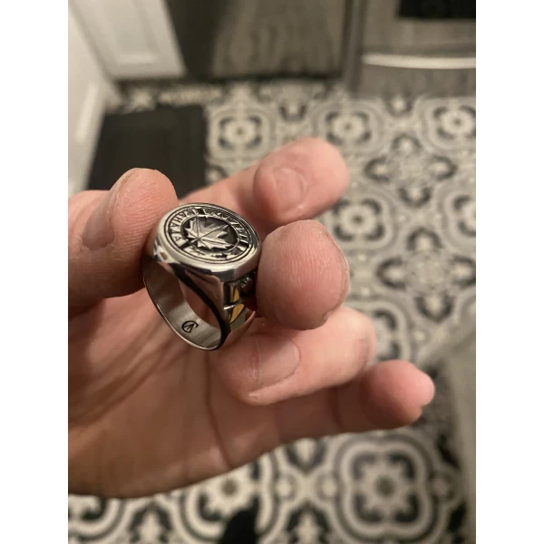 Canadian Milsurp History Rings - Mutual Aid lend lease ring - Image 3