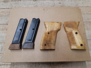 Norinco Olympia Wood Grips + 2 Mags