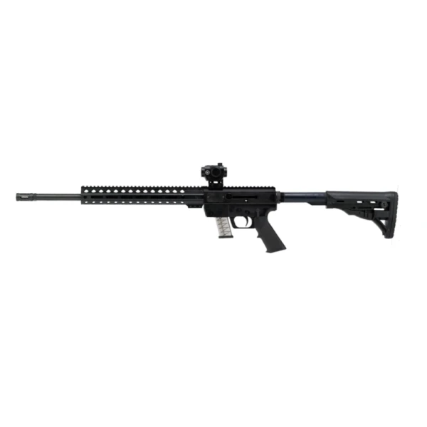 Just Right Carbines  M-LOK Elite Model  18.6" Barrel  Crimson Trace Red Dot  Glock Magazine  9mm