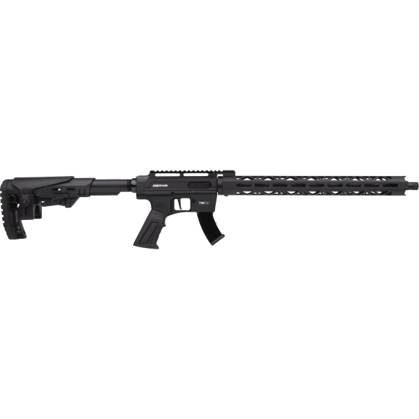 TM22 Black 22LR 18" Threaded Barrel With long hand-guard and adjustable stock