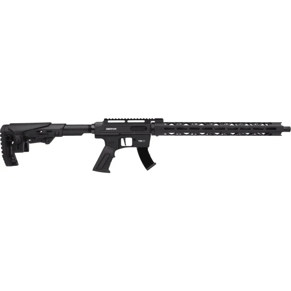 TM22 Black 22LR 18" Threaded Barrel With long hand-guard and adjustable stock