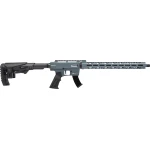 TM22 BLUE 22LR 18" Threaded Barrel With long hand-guard and adjustable stock