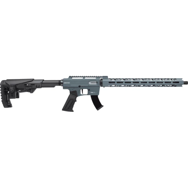 TM22 BLUE 22LR 18" Threaded Barrel With long hand-guard and adjustable stock