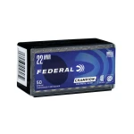 Federal Champion - 22 WMR 40 GR FMJ  Box of 50 (737)