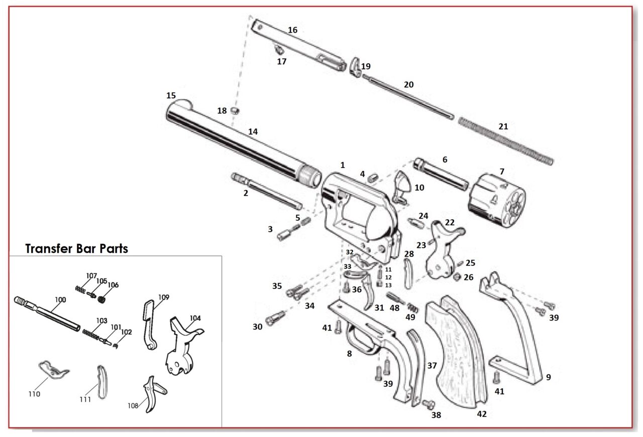 Revolver Parts – MARSTAR CANADA