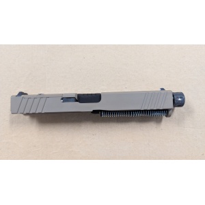 KM Tactical Glock 17 Complete Slide Assembly Optic Ready FDE 4.5'' Threaded Barrel