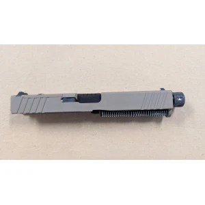 KM Tactical Glock 17 Complete Slide Assembly Optic Ready FDE 4.5'' Threaded Barrel