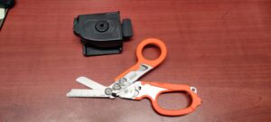 Surgical Scissors  Folding  With Sheathe  Strap Cutter, & Glass Breaker
