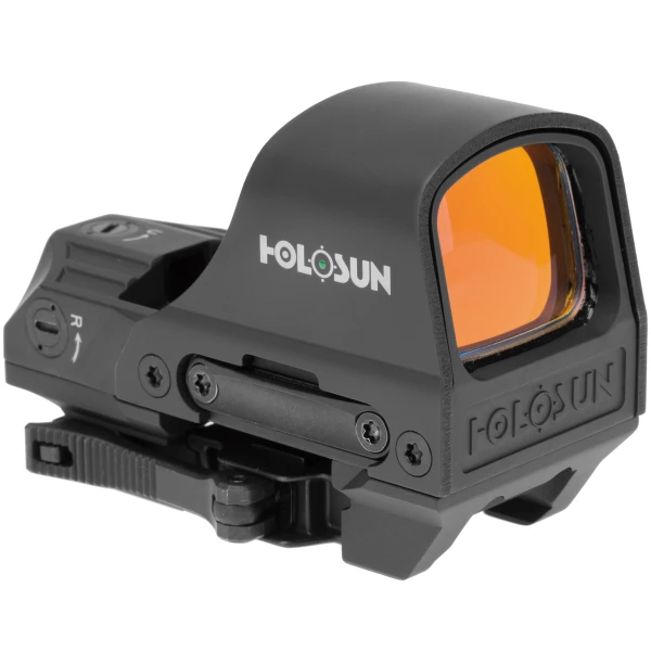 HE510C Green - Open frame  GREEN circle dot reticle  solar -  battery tray - titanium hood -QD mount. Elite warranty. - Image 3