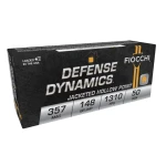 Fiocchi - Defense Dynamics - .357 148gr JHP - 50 Rounds