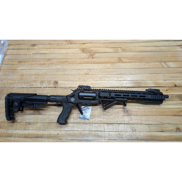Revolution Armory Revolver, 410 Ga / 45 Colt Tactical 13" Barrel, Wood Stock