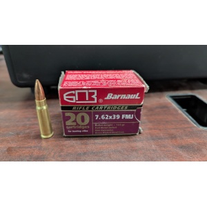 Barnaul 7.62x39mm - 123 gr - FMJ - 20 Rounds