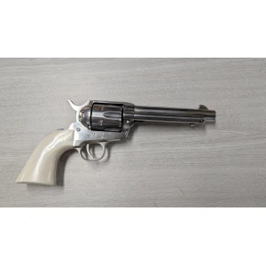 Deactivated Pietta Single Action Revolver - Chrome