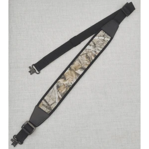 Hunting sling with Neoprene strap and swivel - CAMO