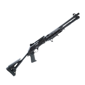 Federation Firearms SA-4 Competition Semi-Auto - 12GA, 2-3/4" or 3", 18.6" Barrel, BLK [FF-SA4-COMP-BLK-187]